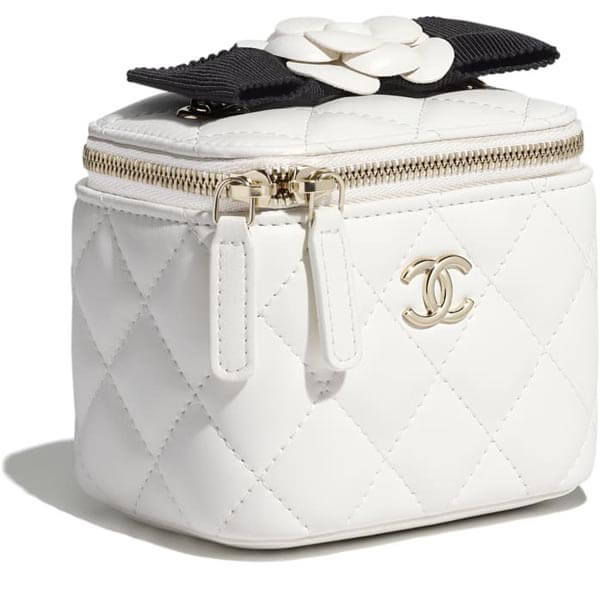 【21SS★】シャネル ラムスキン スモール ヴァニティー ケース コピー AP2158 B05471 10601